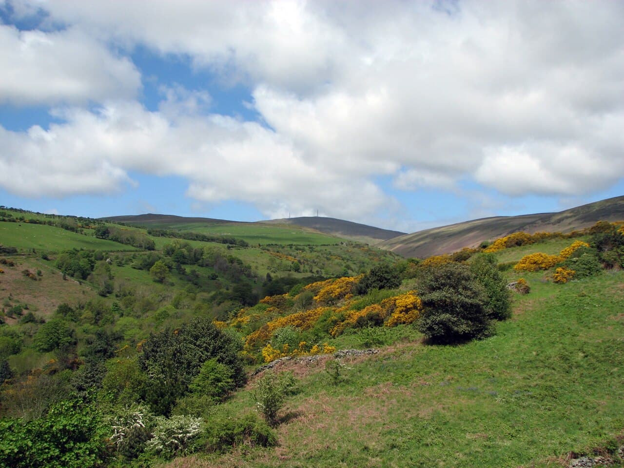 Fjellet Snaefell på Man