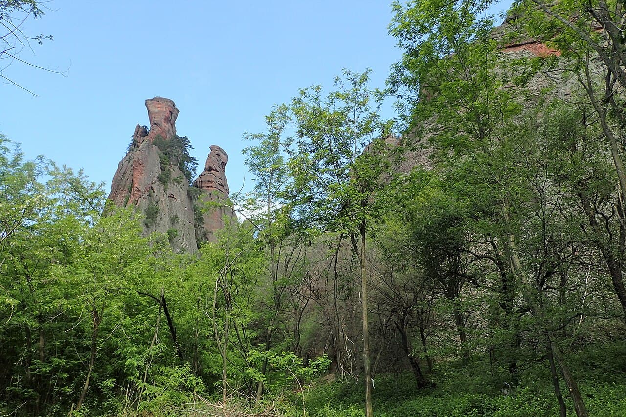 Røde klippeformasjoner ved Belogradchik