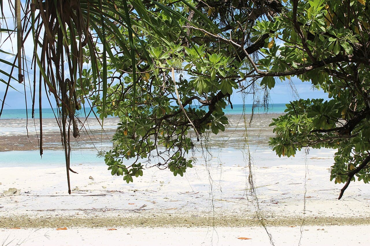 Atollen Abaiang i Kiribati