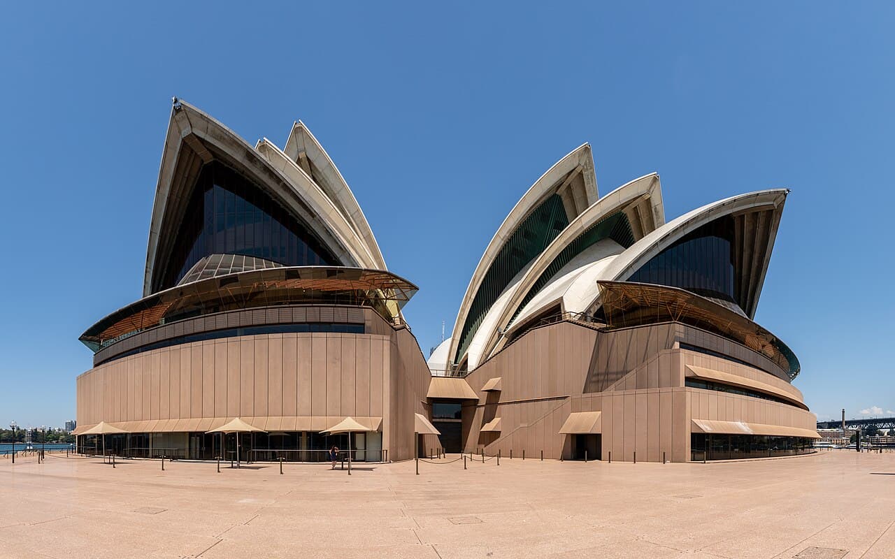 Operahuset i Sydney ved havnen