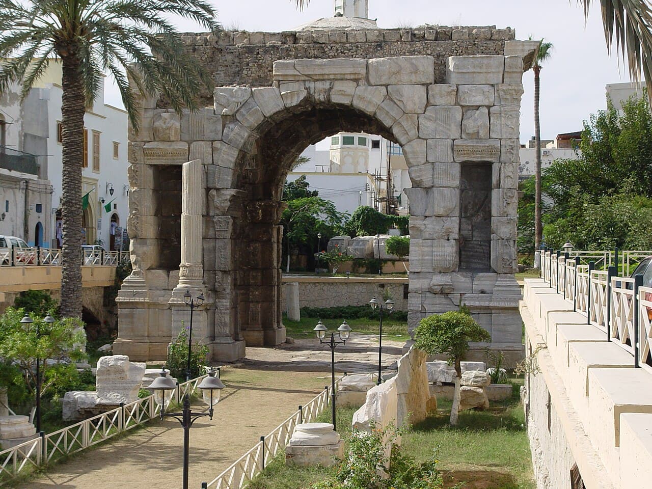Marcus Aurelius-buen i gamlebyen i Tripoli