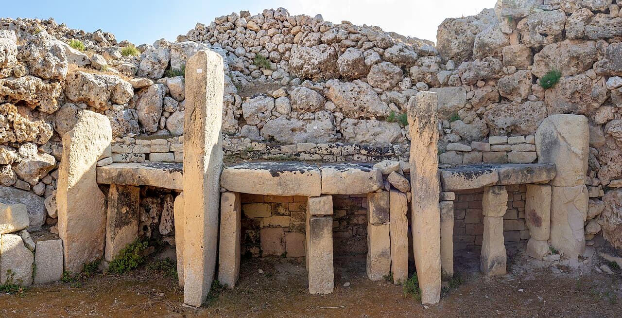 Megalittempelet Ġgantija på Gozo