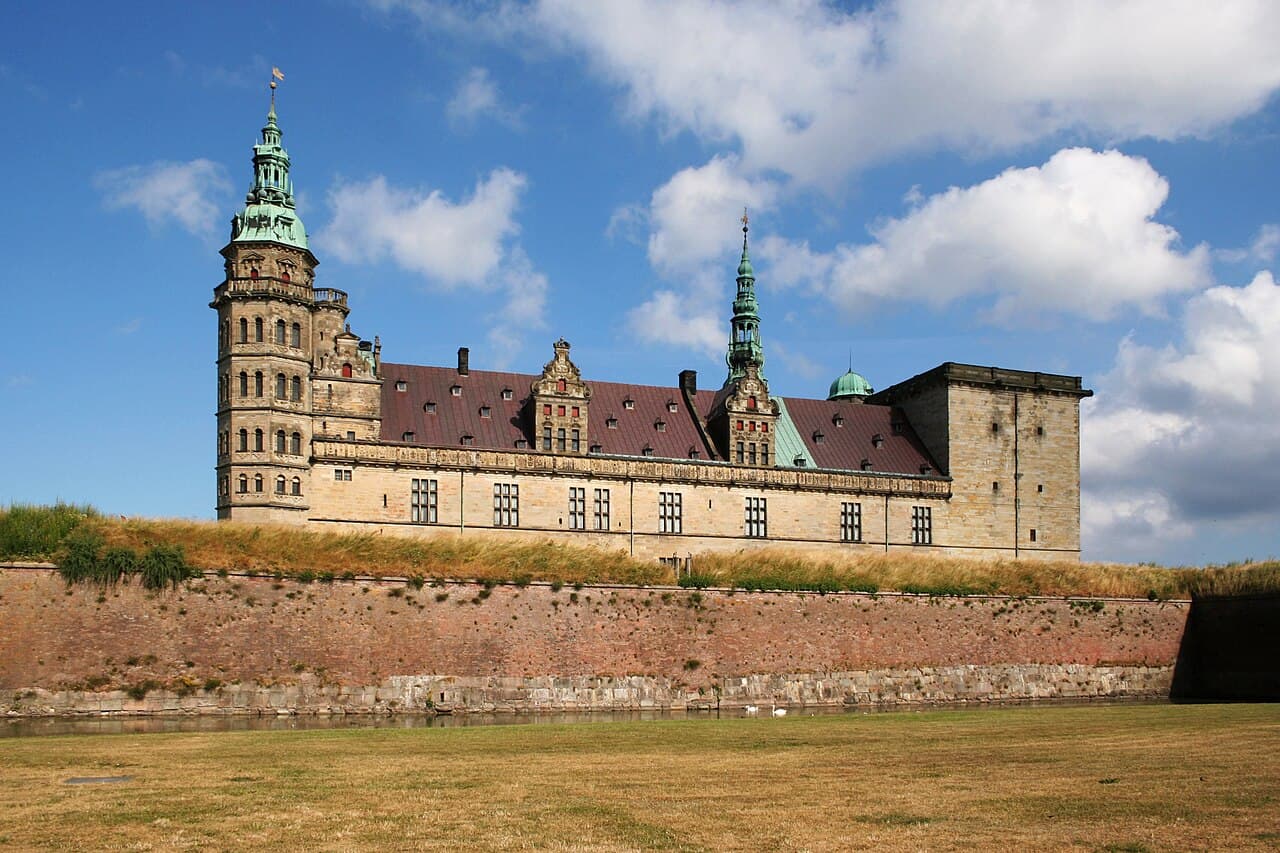 Renessanseslottet Kronborg ved Øresund