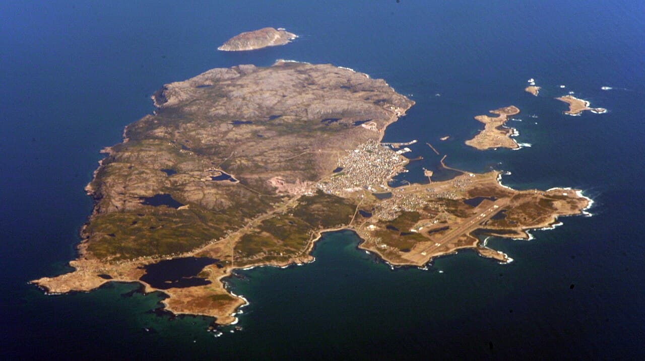 Den forlatte øya Île aux Marins