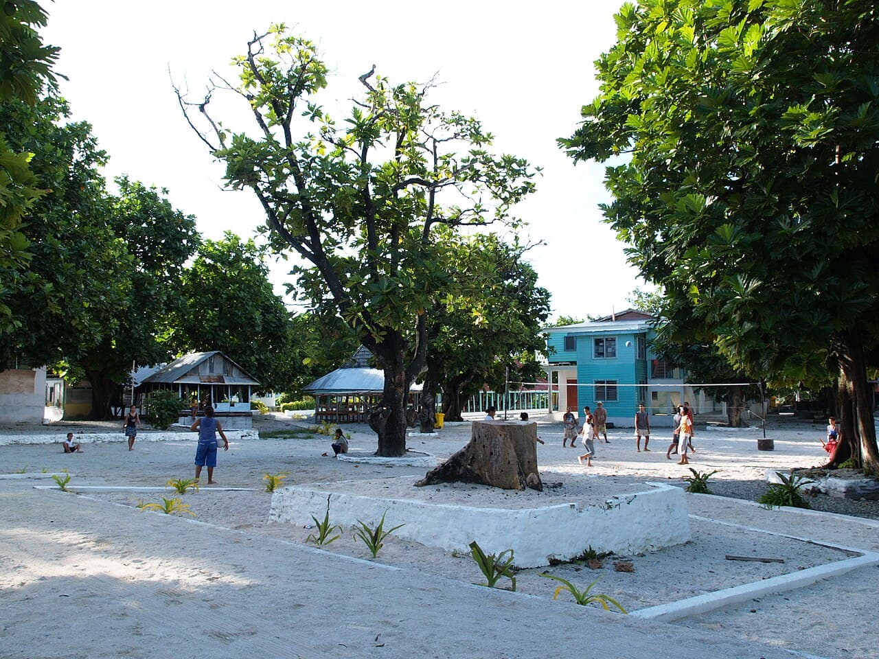 Landsbyplassen på Fakaofo