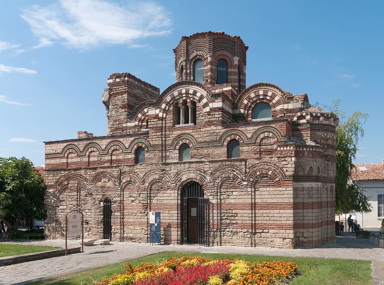 Middelalderkirken Kristus Pantokrator i Nesebar