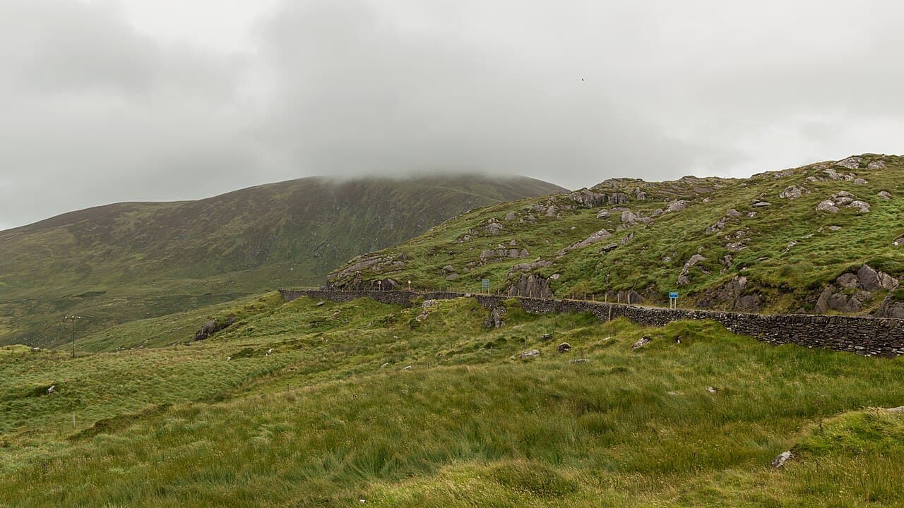 Kystlandskap langs Ring of Kerry