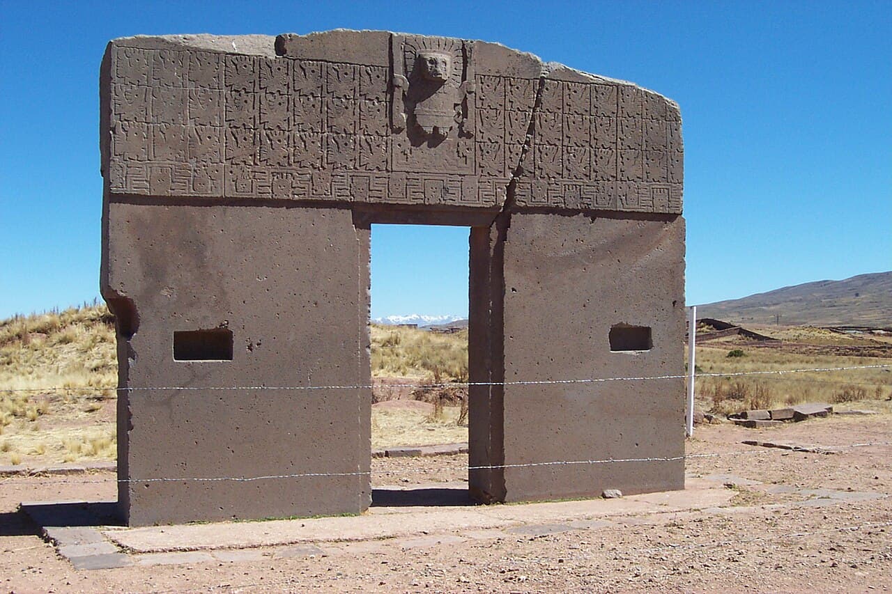 Solporten i ruinbyen Tiwanaku
