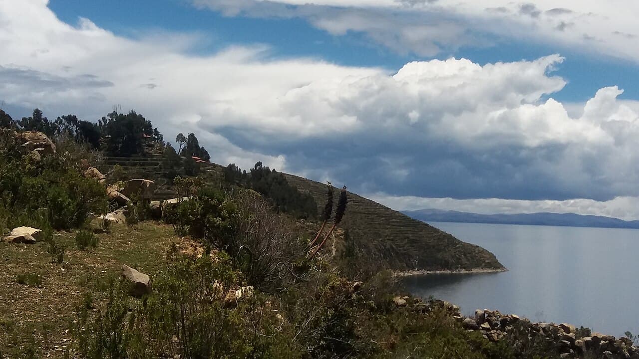 Isla del Sol i Titicacasjøen