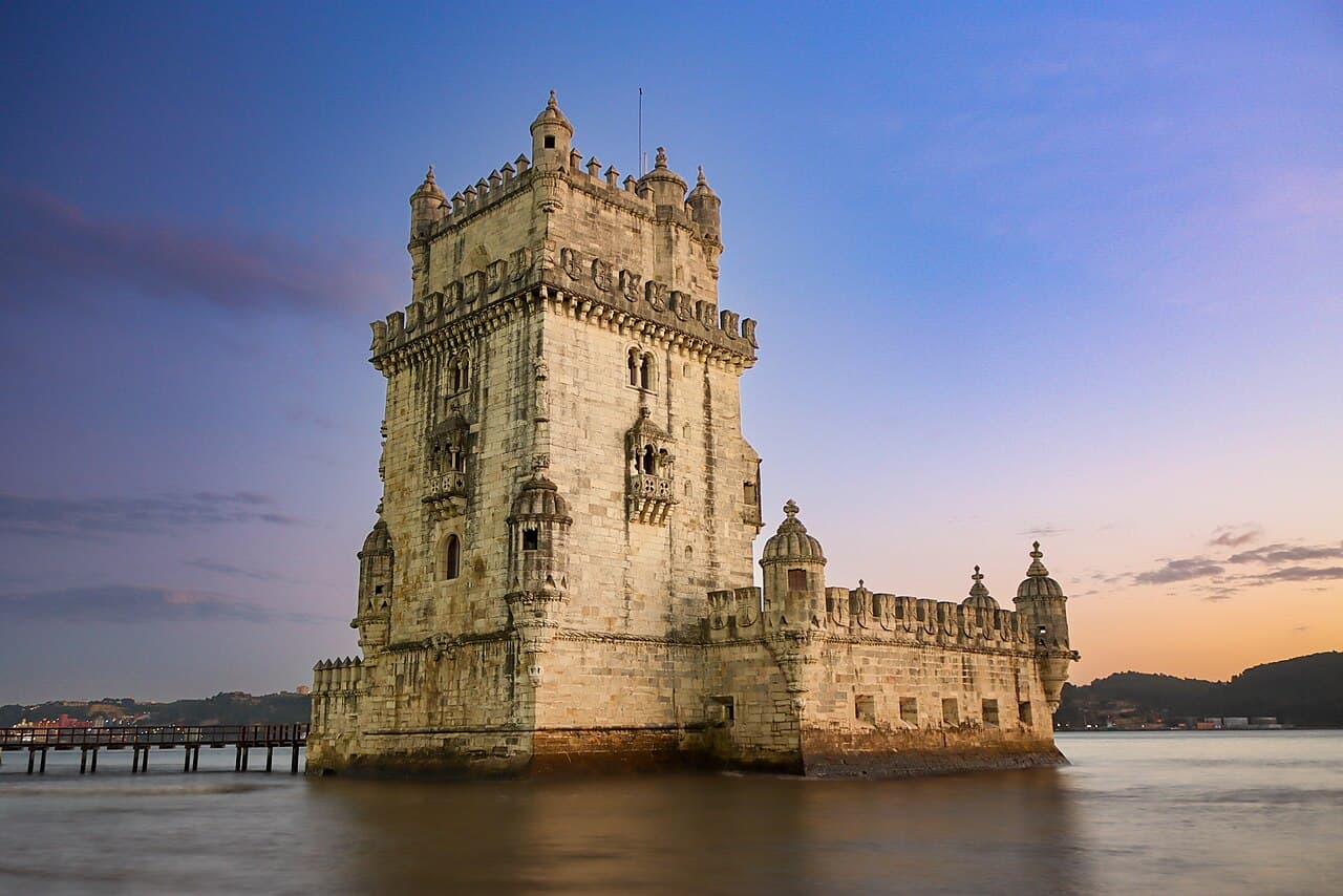 Tårnet Torre de Belém ved Tejo i Lisboa